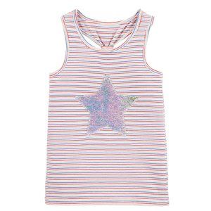 Glitter Tie-Sleeveless Tank Top for Girls Old Navy